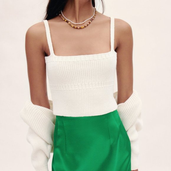 ZARA - Knit Crop Top - Picture 3 of 9